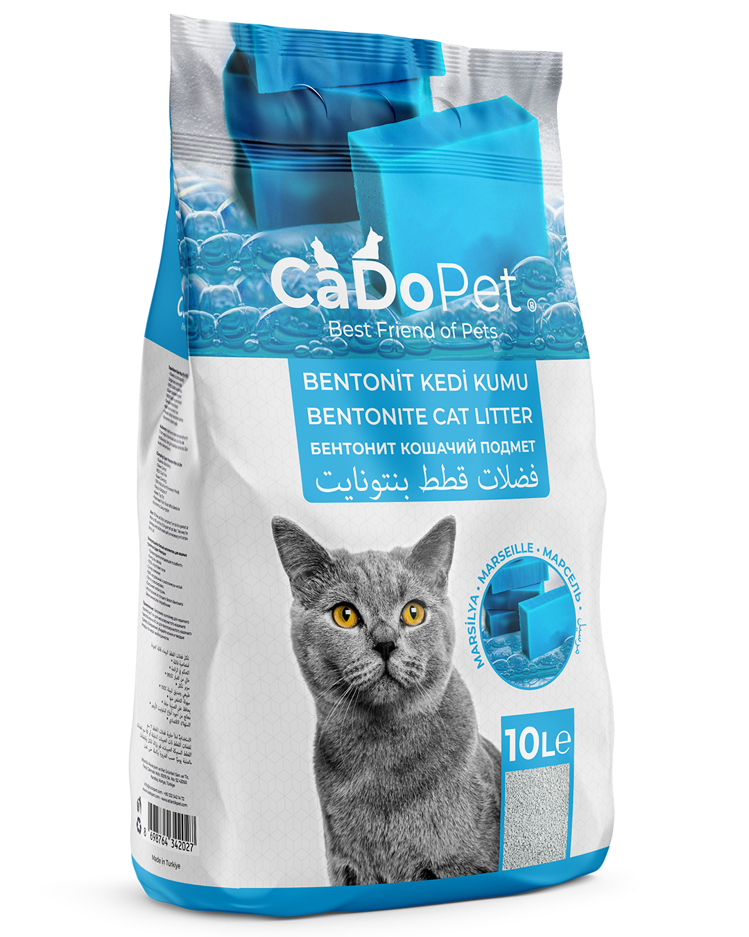 Kedi Kumu 10 Litre Marsilya