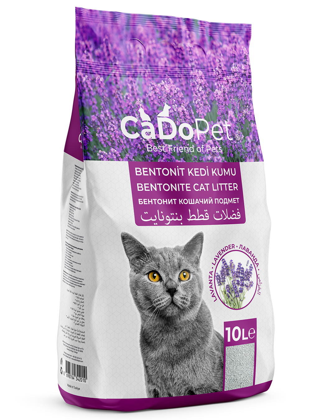 Kedi Kumu 10 Litre Lavanta