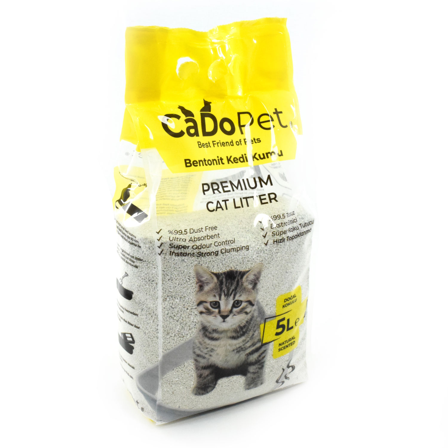 .Cat Litter with Natural Premium 5L.