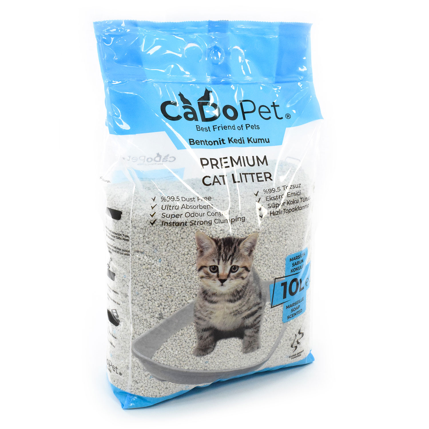 .Cat Litter with Marseille Soap Premium 10L.